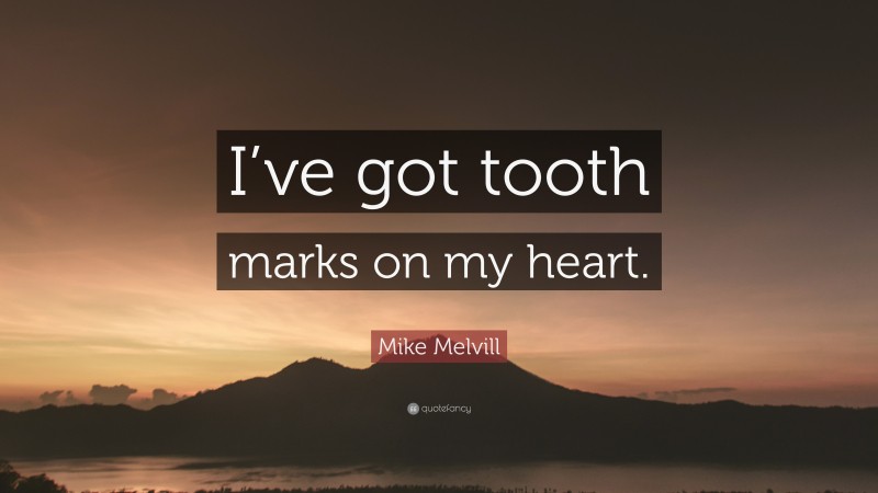 Mike Melvill Quote: “I’ve got tooth marks on my heart.”