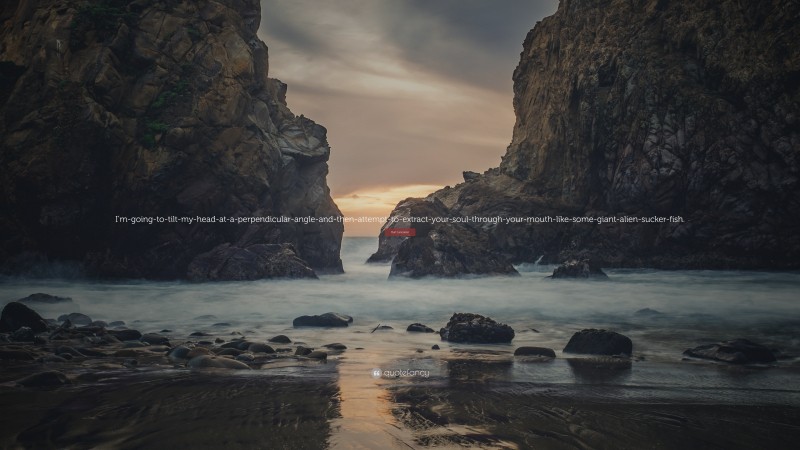 Burt Lancaster Quote: “I’m-going-to-tilt-my-head-at-a-perpendicular-angle-and-then-attempt-to-extract-your-soul-through-your-mouth-like-some-giant-alien-sucker-fish.”