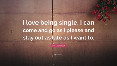 Being Single Quotes