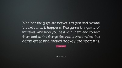 Chris Pronger Quotes