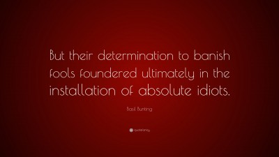 Basil Bunting Quotes