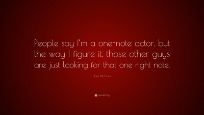 Joel McCrea Quotes