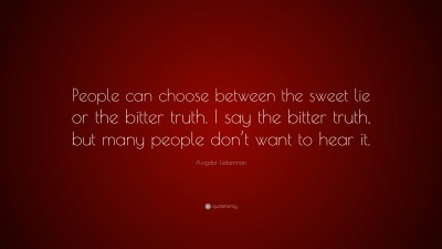 Avigdor Lieberman Quotes