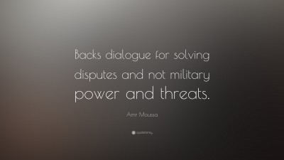 Amr Moussa Quotes