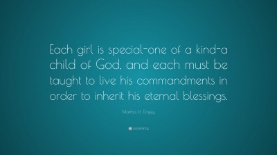 Martha H. Tingey Quotes