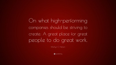 Marilyn C. Nelson Quotes