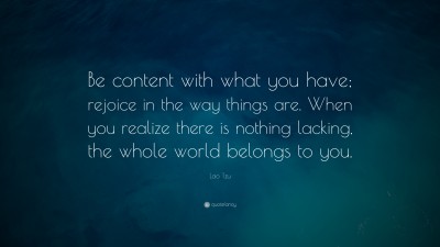 Contentment Quotes