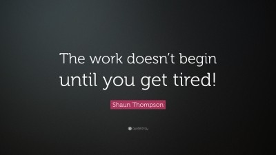 Shaun Thompson Quotes