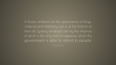 Marquis de Custine Quotes