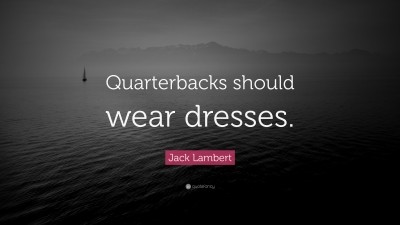 jack lambert qbs should - Gem