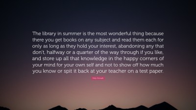 Polly Horvath Quotes