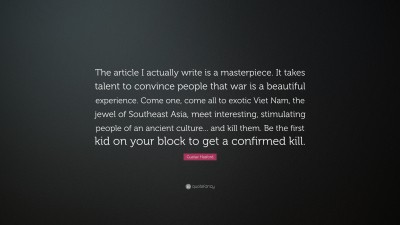 Gustav Hasford Quotes