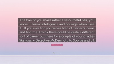 Katherine Woodfine Quotes