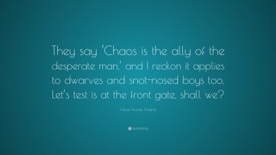 Gillian Bronte Adams Quotes