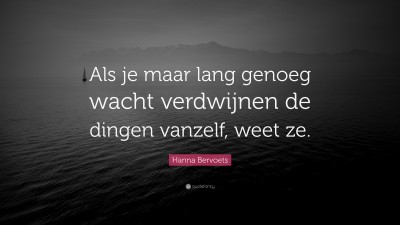 Hanna Bervoets Quotes