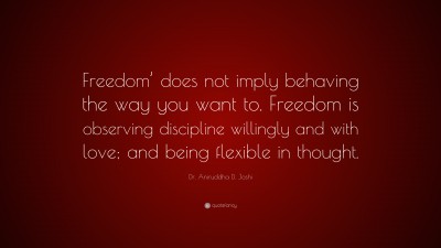 Dr. Aniruddha D. Joshi Quotes