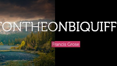 Francis Grose Quotes