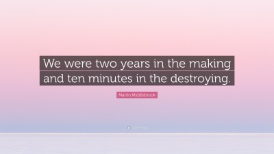 Martin Middlebrook Quotes