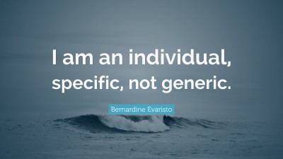 Bernardine Evaristo Quotes