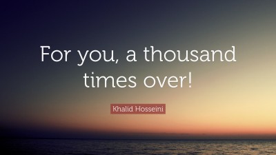Khalid Hosseini Quotes