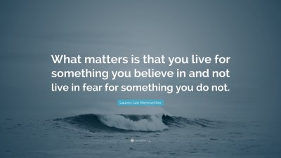 Lauren Lee Merewether Quotes