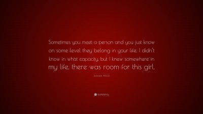 Jeannine Allison Quotes