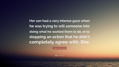 Wayne Lemmons Quotes