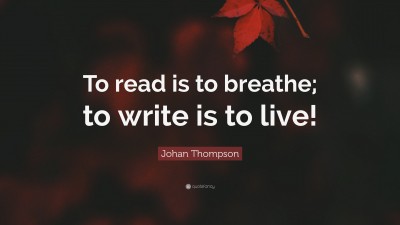 Johan Thompson Quotes