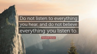 Abhishek Kumar Quotes