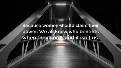 Hazel Beck Quotes