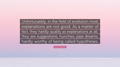 Norman Macbeth Quotes